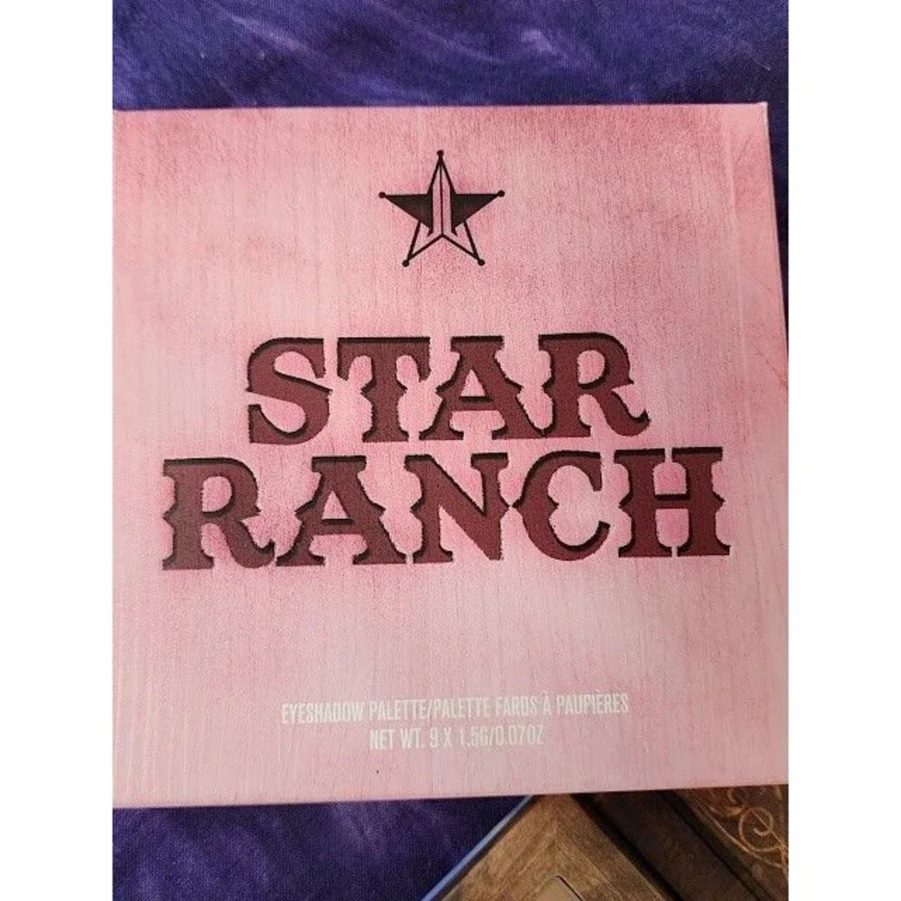 JEFFREE STAR Star Ranch Mini Eyeshadow Palette 9 Pan Shade Pressed Pigment Color